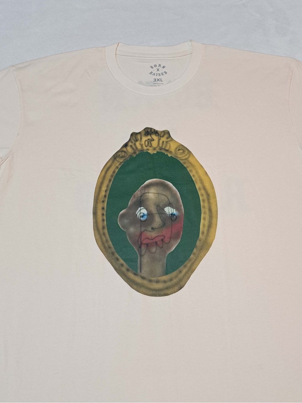 Born x Raised "Until Forever" T-shirt features artwork by Jahlil Nzinga - 3XL